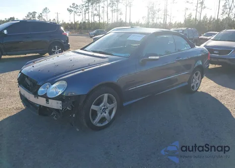 2006 Mercedes-Benz Clk 500 из США, поврежденный, VIN WDBTK75F06T073047
